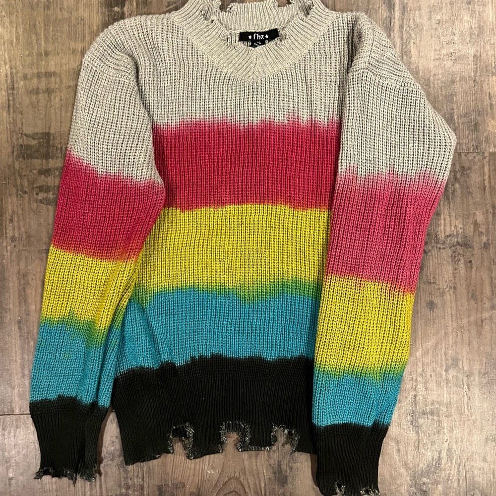 FBZ ( Flowers by Zoe) sweater size XL